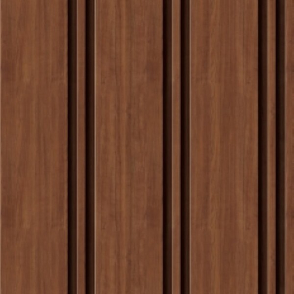 Papel De Parede  Tipo Ripado De Madeira Cerejeira 3m