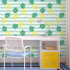 Papel De Parede Abacaxi Summer - 0 50 X 2 50 Metros