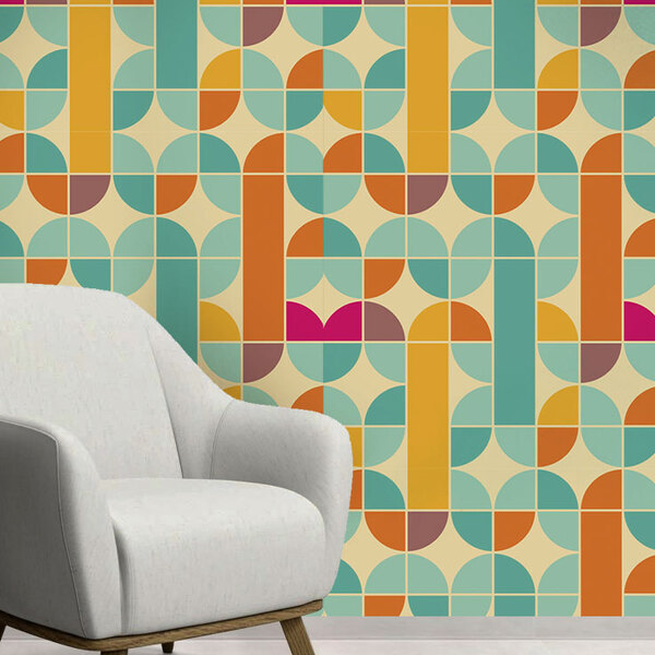 Papel De Parede - Abstrato Mod 057 - 60x300cm