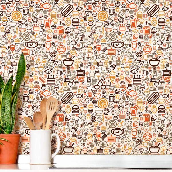 Papel De Parede - Abstrato Mod 073 - 60x300cm