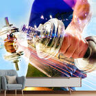 Papel De Parede Academia Peso Crossfit Sala Adesivo - 394pcm