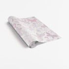 Papel De Parede Adesivo  Menina Borboletas Rosa E Roxa 6mx50cm