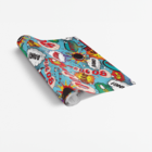 Papel De Parede Adesivo  Menino Quadrinhos Heróis Decoração 9