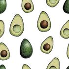 Papel De Parede Adesivo Abacates N05030