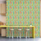 Papel De Parede Adesivo Abstrato 0182