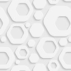 Papel De Parede Adesivo Abstrato 3d Branco 11 - 3,0m