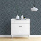 Papel De Parede Adesivo Abstrato Azul N03037 0,48x2,5m