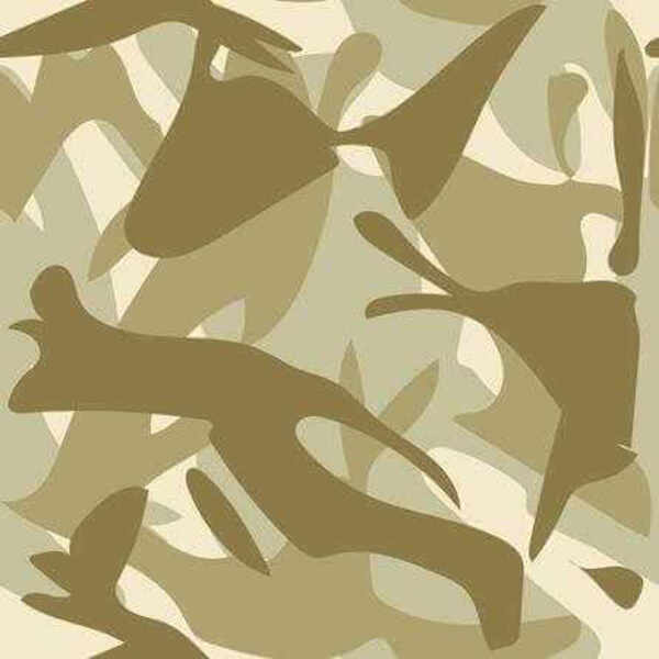 Papel De Parede Adesivo Abstrato Camuflado 34145 0,58x3,00m