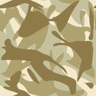 Papel De Parede Adesivo Abstrato Camuflado 34145 0,58x3,00m