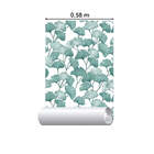 Papel De Parede Adesivo Abstrato Folhas N015071 0,58x3,00m