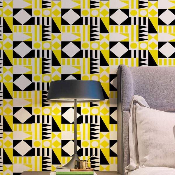 Papel De Parede Adesivo Abstrato Mod 234 Vinílico 60x300cm