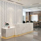 Papel De Parede Adesivo Abstrato Moderno Ondas Tubos 2,80m