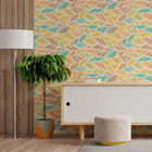 Papel De Parede Adesivo Abstrato N013014