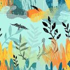 Papel De Parede Adesivo Abstrato N013277