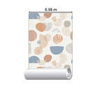 Papel De Parede Adesivo Abstrato N015003 0,58x3,00m