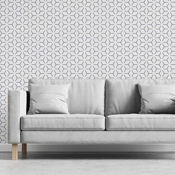 Papel De Parede Adesivo Abstrato N03020 0,48x2,5m