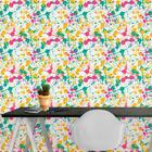 Papel De Parede Adesivo Abstrato Roxo 0207