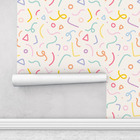 Papel De Parede Adesivo Abstrato Sala Quarto Lolipop Lavável