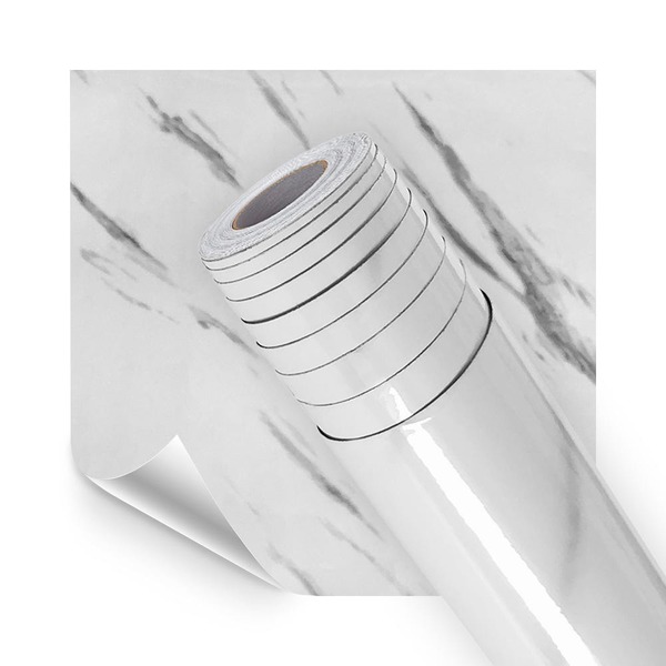 Papel De Parede Adesivo Alta Temperatura Marmore Carrara