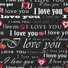 Papel De Parede Adesivo Amor 646