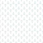 Papel De Parede Adesivo Ancora Azul 283982657