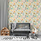 Papel De Parede Adesivo Animais Letras N05004