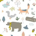 Papel De Parede Adesivo Animais N09124