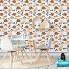 Papel De Parede Adesivo Animais Peixes N06004