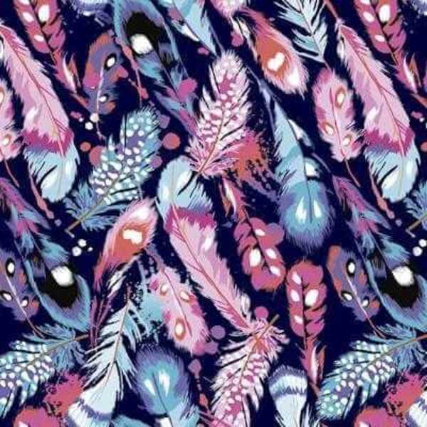 Papel De Parede Adesivo Animal Penas 130704620 0,58x3,00m