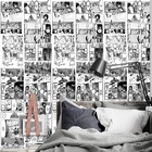 Papel De Parede Adesivo Anime Attack On Titan Mangá Autocolan