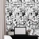 Papel De Parede Adesivo Anime Demon Slaye Mangá Autocolante