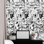 Papel De Parede Adesivo Anime Demon Slayer Mangá Autocolante