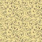 Papel De Parede Adesivo Arabesco Amarelo 1446