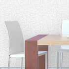 Papel De Parede Adesivo Arabesco Branco 210212