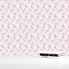 Papel De Parede Adesivo Arabesco De Flores Tons De Rosa 10m