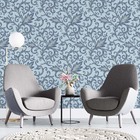 Papel De Parede Adesivo Arabesco Folha N02137 0,48x2,5m