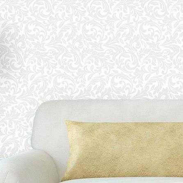 Papel De Parede Adesivo Arabesco Folhas 36765851 0,48x3,00m