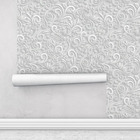 Papel De Parede Adesivo Arabesco Provençal Efeito 3d Sala 3m