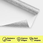 Papel De Parede Adesivo Arabesco Provençal Efeito 3d Sala 3m