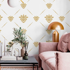 Papel De Parede Adesivo Arabescos N013156