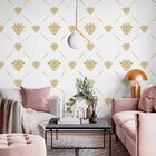 Papel De Parede Adesivo Arabescos N013156