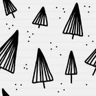 Papel De Parede Adesivo Árvores Inverno N014093