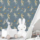 Papel De Parede Adesivo Astronautas Na Lua N03125