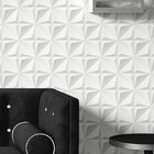 Papel De Parede Adesivo Autocolante 3d Efeito Cinza Geométrico