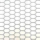 Papel De Parede Adesivo Autocolante Decorativo Sextavado Pret