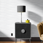 Papel De Parede Adesivo Autocolante Efeito 3d Cinza E Branco