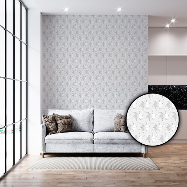 Papel De Parede Adesivo Autocolante Efeito 3d Lavável - 3d-049