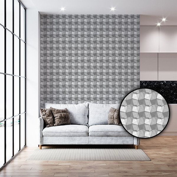 Papel De Parede Adesivo Autocolante Efeito 3d Lavável - 3d-066