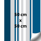 Papel De Parede Adesivo Autocolante Listra 50cmx50cm - Modelo