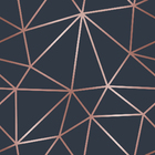 Papel De Parede Adesivo Azul Acizentado Auto Colante  6m